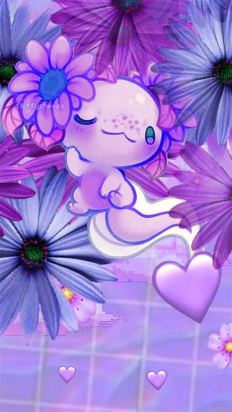 Kawaii Axolotl Wallpapers Cute Kawaii Animals, Cute Animal Drawings ...