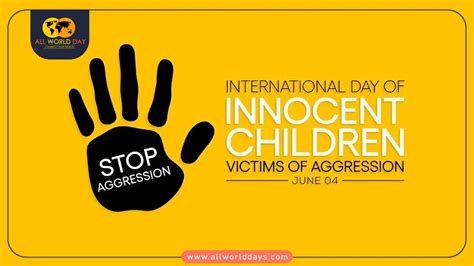 International Day of Innocent Children Victims of Aggression Archives - National and ...