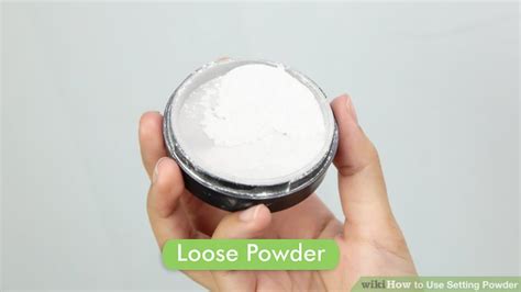 3 Ways to Use Setting Powder - wikiHow