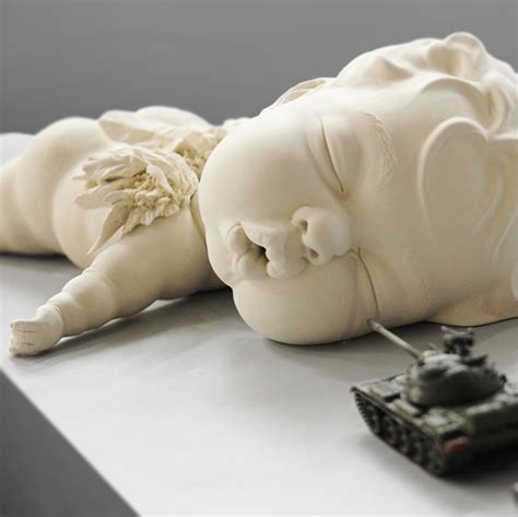 Johnson Tsang's Cherub Sculptures and the War for your Mind