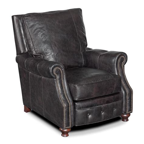 Hooker Furniture Reclining Chairs Traditional High Leg Reclining Chair with Tufted Recliner ...