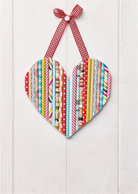 Paper straw heart PaperCrafter project