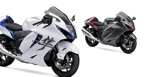 2023 Suzuki Hayabusa revealed; 3 new colours | Cartoq