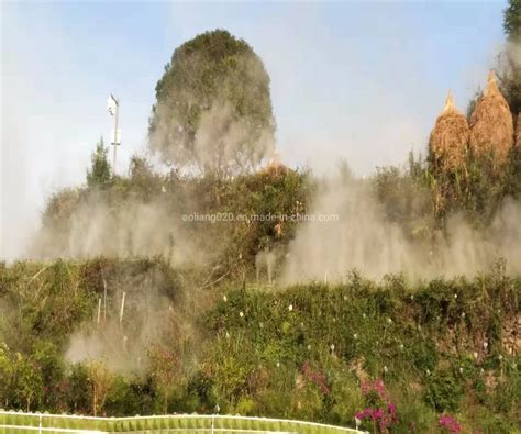 Garden Artificial Cool Fog Water Mist Fountain Water Fountain - Music Fountain and Mist Fountain ...