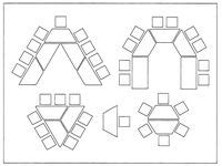 12 Trapezoid Tables ideas | classroom layout, classroom arrangement, classroom design