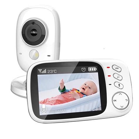 AUPERTO Baby Monitor with Camera, Night Vision, Support Multi Cameras ...