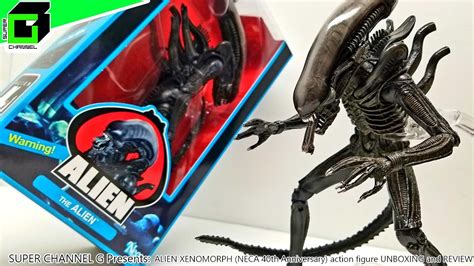 ALIEN XENOMORPH (40th Anniversary NECA) action figure UNBOXING and REVIEW! - YouTube