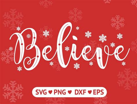 Believe SVG Christmas SVG Door Sign SVG Digital Download - Etsy | Christmas svg, Door signs ...