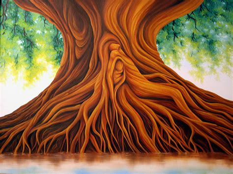 Dawn Waters Baker: Tree of Life Painting Sold