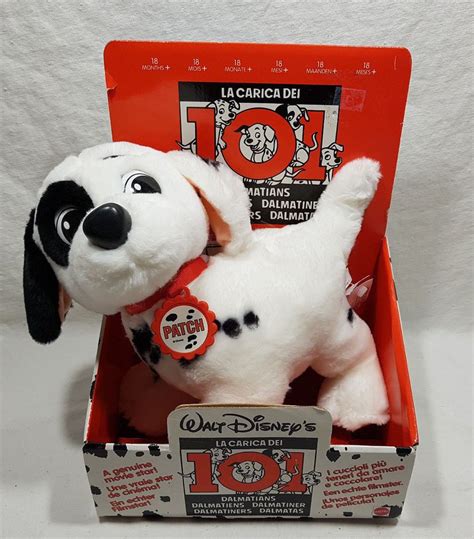 Walt Disne's Mattel 101 Dalmatians Patch Plushed Stuffed Dog With Collar #2734 #Disney | 101 ...