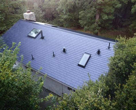 Tesla s solar roof tiles showcased in new residential installation ...