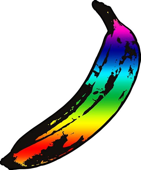 "Rainbow Banana" Stickers by carteblantze | Redbubble