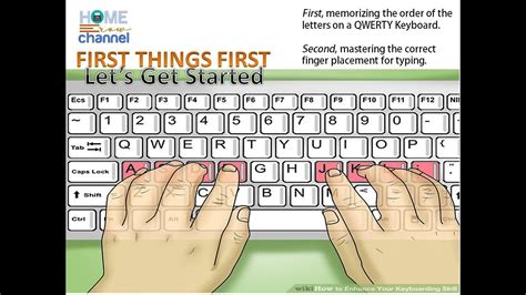 Printable Typing Finger Chart