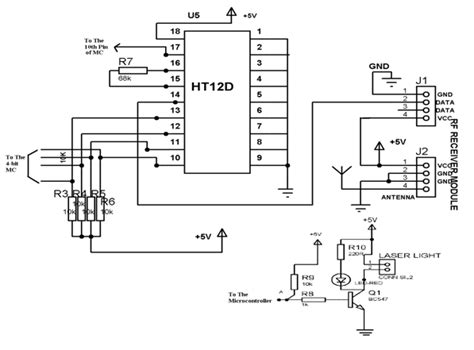 Rf Tx And Rx Circuit Diagram - IOT Wiring Diagram