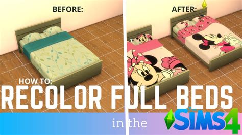 Sims 4 Cc Beds Recolor