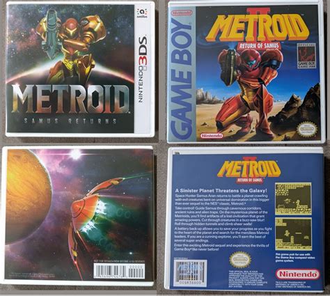 Metroid: Samus Returns has a reversible cover, pays homage to the ...