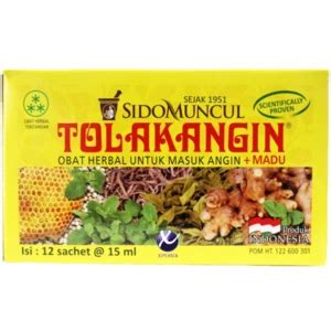 Buy Tolak Angin Health Supplement | Indonesia Origin | Over The Counter Medicine For Cold And ...