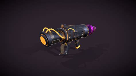 ArtStation - Sci-fi Pistol | Game Assets