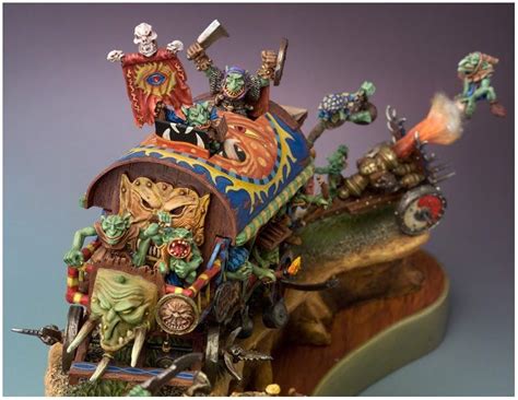 Warhammer 40k Artwork, Warhammer Fantasy, Kev Adams, Game Workshop, Fantasy Miniatures, Goblin ...