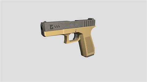 Low Poly Pistol - Download Free 3D model by Alessio_Gaming [fb4fd02] - Sketchfab