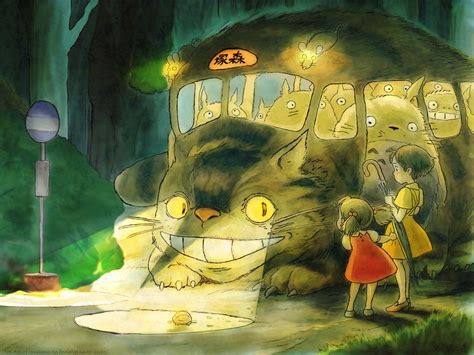 Catbus (My Neighbor Totoro) HD Wallpapers and Backgrounds