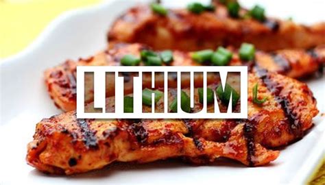 Lithium - Benefits, Deficiency Symptoms And Food Sources