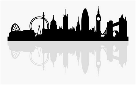 London Skyline Silhouette Royalty-free - London Silhouette Png , Free Transparent Clipart ...