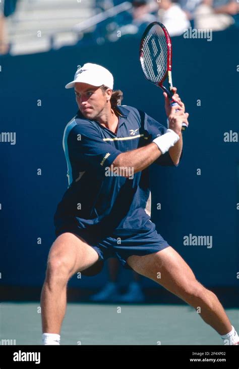 Australian tennis player Pat Rafter, US Open 1997 Stock Photo - Alamy