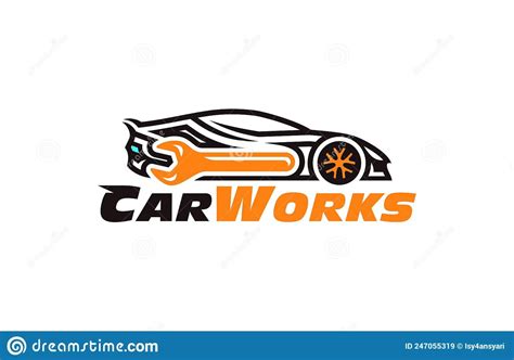 Car Service Logo Auto Repair Clipart Design Stock Vector - Illustration of design, motor ...