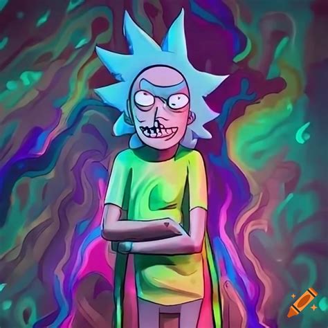 Rick and morty at rave festival