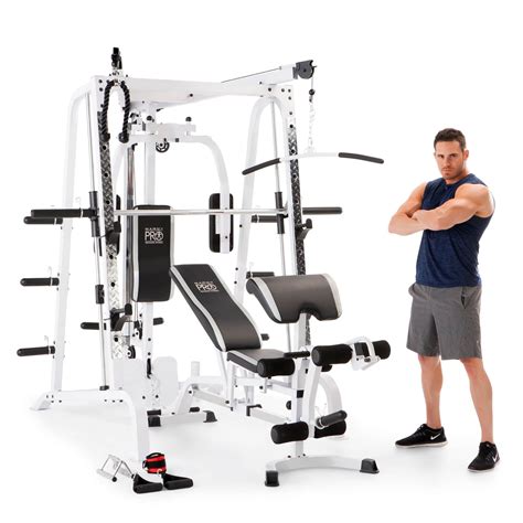 Marcy Pro Smith Cage Workout Machine Total Body Training Home Gym System 96362995139 | eBay