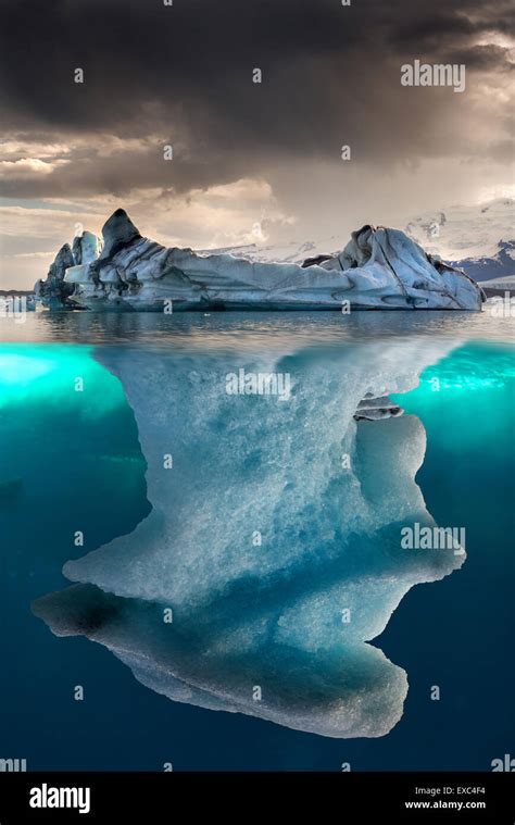 Iceberg Underwater