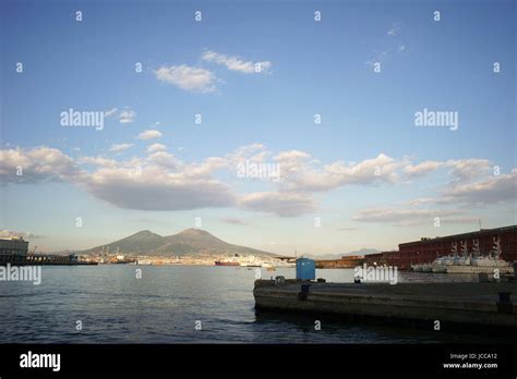 Port of Naples, Italy Stock Photo - Alamy