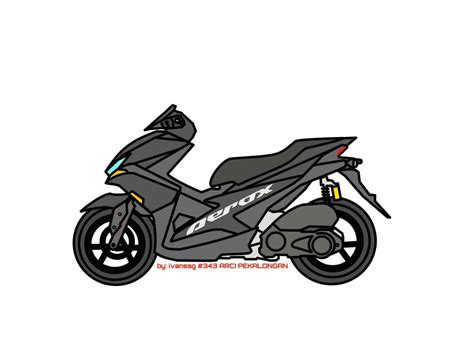 Motorcycle Artwork, Motorcycle Logo, Motorcycle Design, Aerox 155 ...