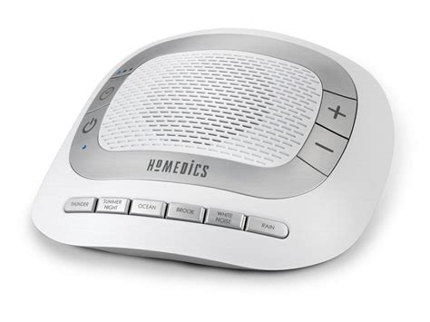 HoMedics Sleep Therapy Sound Machine | Sound machine, White noise machine, How to fall asleep