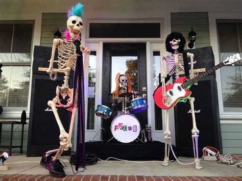 Love the name of the band - The Fracture. | Halloween outdoor decorations, Outdoor halloween ...