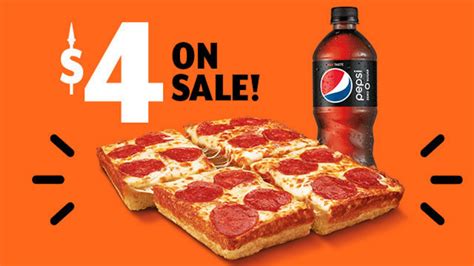 Little Caesars’ $4 Lunch Combo With Pepperoni Pizza & Pepsi Is A Tasty Deal