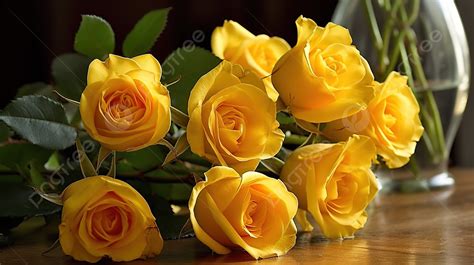 Yellow Roses Hd Wallpaper Free Download Background, Yellow Roses ...