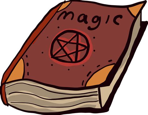 Magic book, illustration, vector on white background 13821959 Vector ...