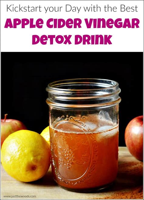 The Best Apple Cider Vinegar Detox Drink Made with Honey