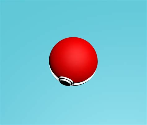 Pokeball 3D Model - TurboSquid 1282774