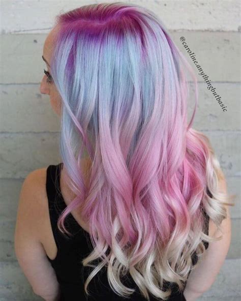 35 Cotton Candy Hair Styles That Look So Good You'll Want To Taste Them