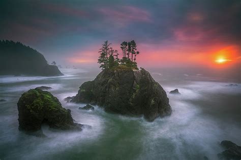 The Oregon coast sunset Photograph by William Freebilly photography - Pixels