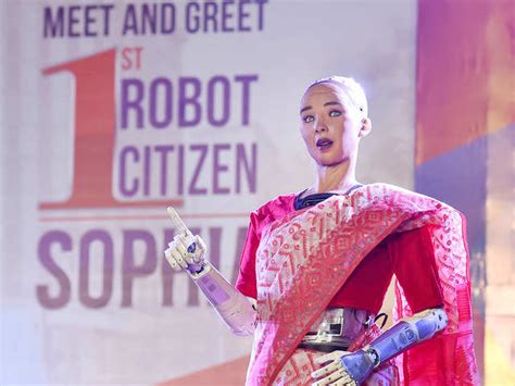 Her message to students - Meet Sophia, world's first humanoid robot citizen, in Kolkata | The ...