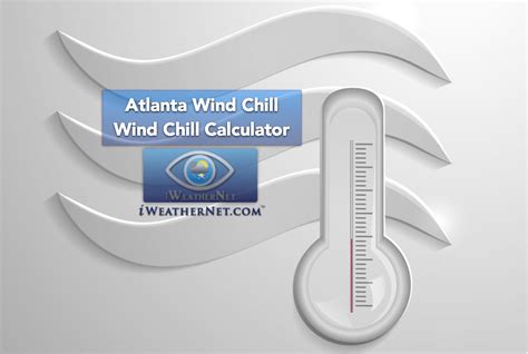 Wind Chill in Atlanta, Wind Chill Chart & Calculator – iWeatherNet