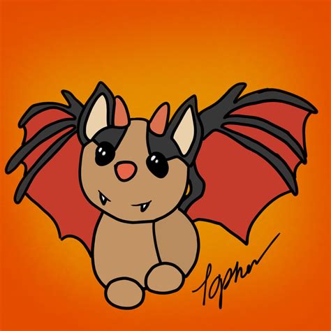 Bat Dragon Art (Doing special request for 50 cents, DM me if interested :3) (repost, different ...