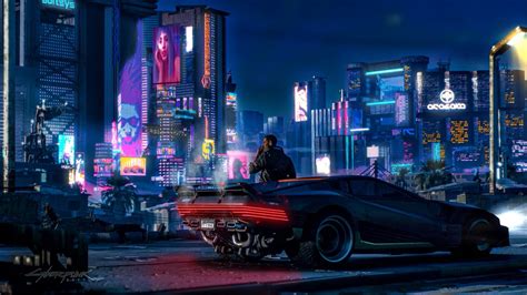 Cyberpunk City Live Wallpaper - IMAGESEE