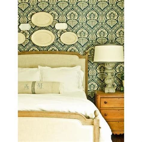 Bedroom Fabric Wall Covering at Rs 2200/roll | Textile Wallcovering in ...