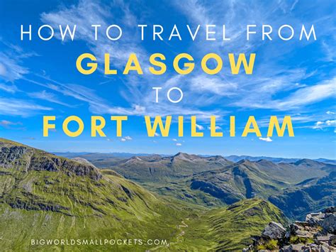 Journey from Glasgow to Fort William