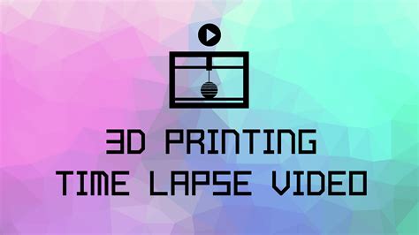 3D printing time lapse video featured image – Moon Township Public Library